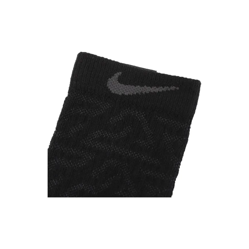 Nike Mid Calf Socks Unisex 1 Pack Black-2