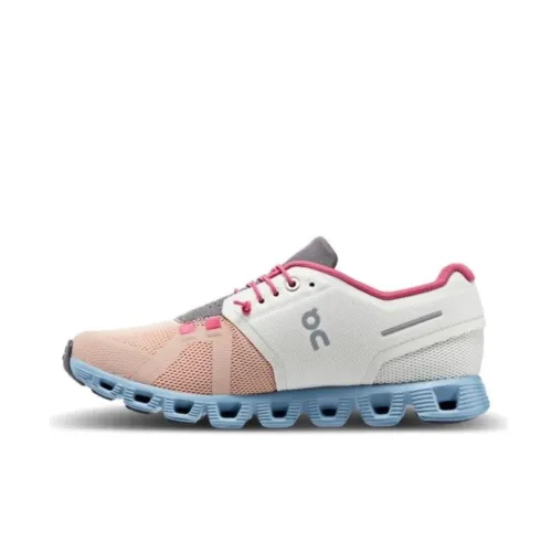 On Cloud 5 Next Generation Cushioning Low-Top Casual Shoes Women's Ice White Grass Original