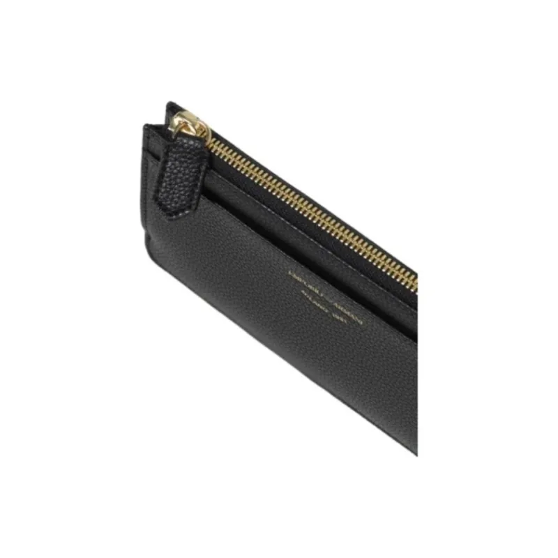 EMPORIO ARMANI Logo Debossed Zipped Wallet-2