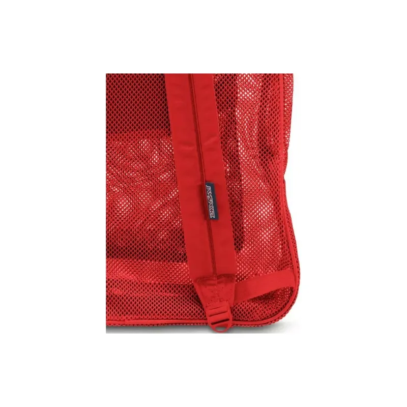 JanSport Polyester Backpack Unisex Red-4