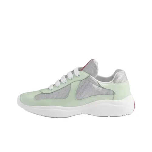 PRADA America's Cup Low-Top Casual Shoes Women's Green