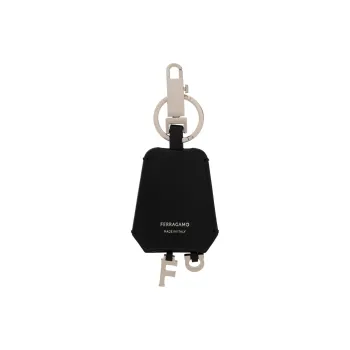 Ferragamo Logo Stamp Keyring