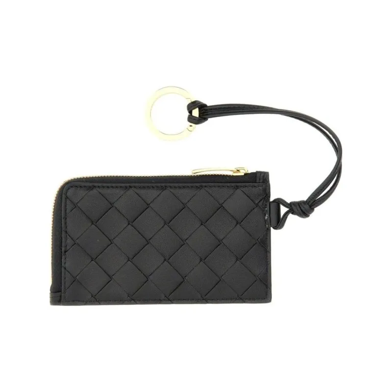 Bottega Veneta Intrecciato L Zipped Card Case-3