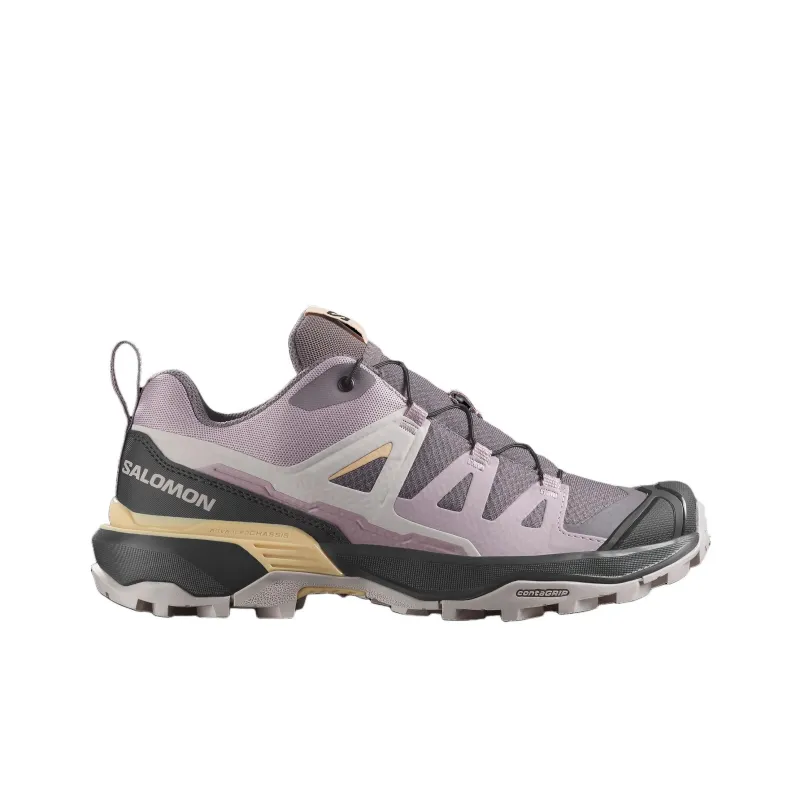SALOMON X ULTRA 360 Anti Slip Wear Resistant Low Top Hiking Shoes Women's Purple-1