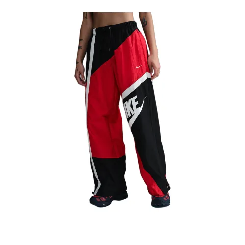 Nike Sportswear Women's Mid Rise Loose Woven Open Hem Pants