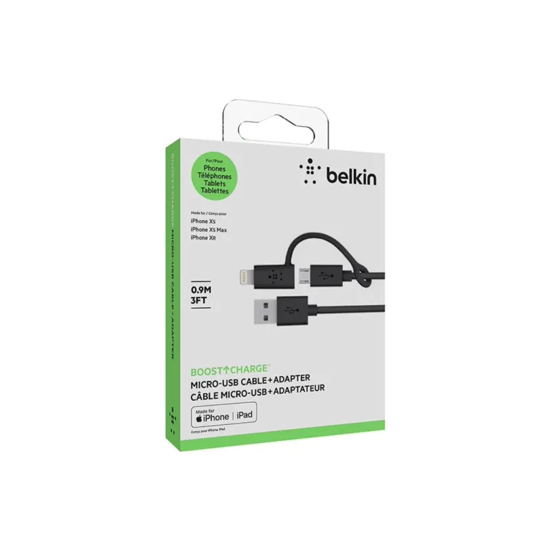 BELKIN USB To Micro-USB Quick Seam Multi-Scenario Compatibility Cables-2
