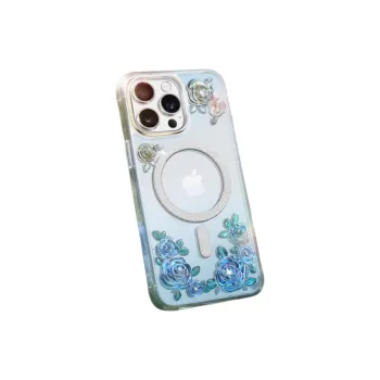 Kingxbar TPU Material Elora Flower Goddess 3D Effect Magnetic Phone Cases Compatibility IPhone 15/Pro/Promax/iPhone 13