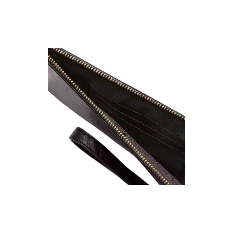Kate Spade Lucy Saffiano Leather Wallets Clutches Medium Size Women's Black-4