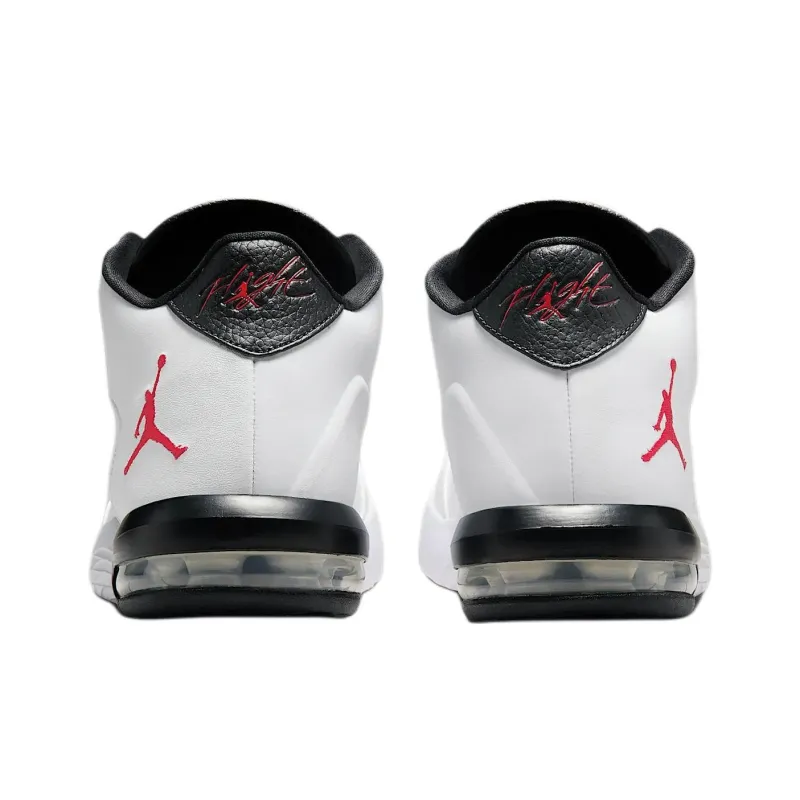 JORDAN Flight Origin 3 White Black Gym Red-4