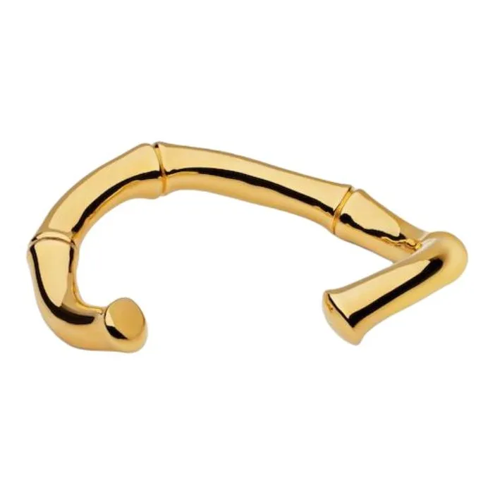 GUCCI Brass Bangles Unisex Gold-2
