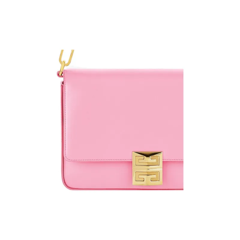Givenchy 4G Calfskin Crossbody Handbag, Shoulder Bag Medium Size Women's Bright Pink-3