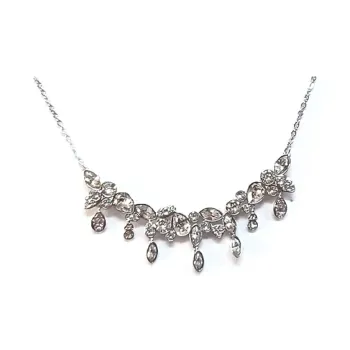 Swarovski Metal, Swarovski Crystal Necklaces Women's Silver