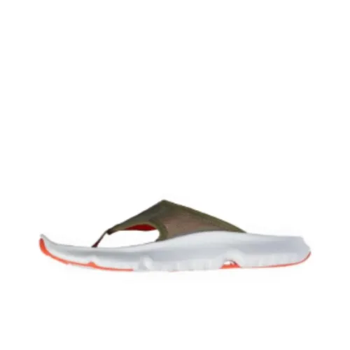 SALOMON Rubber Sole Quiet Slide Slippers Unisex Green