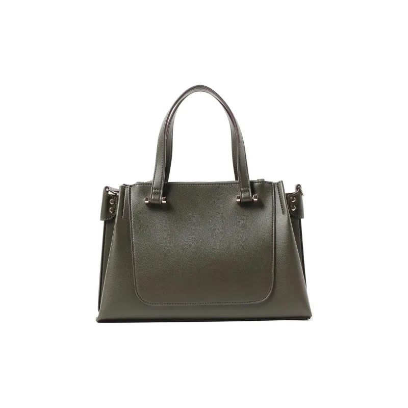 Beams Synthetic Leather Tote Bag, Shopping Bag, Shoulder Bag, Crossbody Bag, Handbag Women's Black/Brown/Olive Green-10