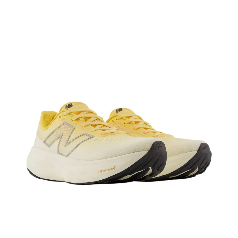 New Balance NB Fresh Foam X 1080 Cushioning Wear-Resistant Breathable Supportive Low-Top Running Shoes Women's Yellow-2