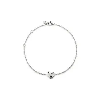 Monica Vinader Heart Chain Bracelet