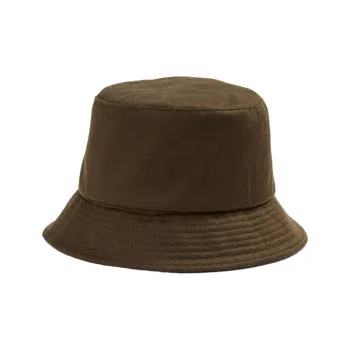 VINCE Cashmere Bucket Hats Men's Seaweed Green