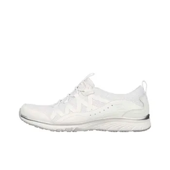 Skechers Gratis SPORT-LIVE GOLDEN Slip-Resistant Low-Top Casual Shoes Women's White