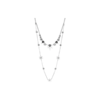 Swarovski Crystal Necklaces Women's Silver
