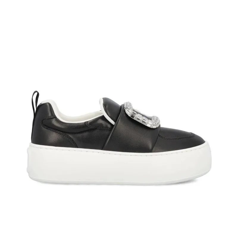 Roger Vivier Viv' Up Embellished Buckle Sneakers Women's-1