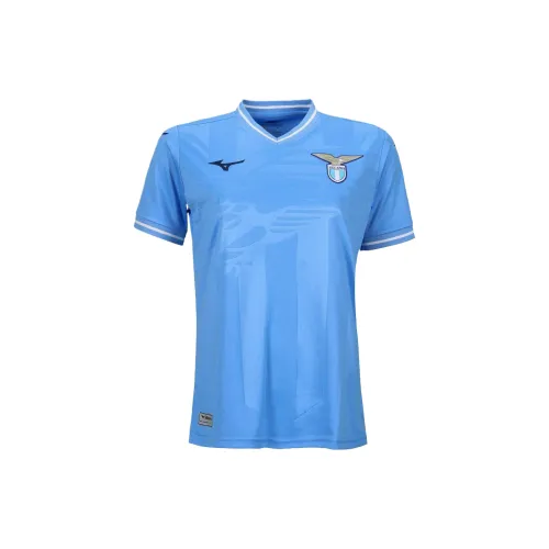Mizuno SS Lazio Replica Home Jersey Soccer Jerseys Unisex Carolina Blue