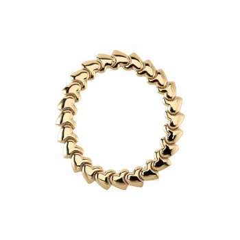 ZARA Metal Zinc Brass Necklaces Women's Gold