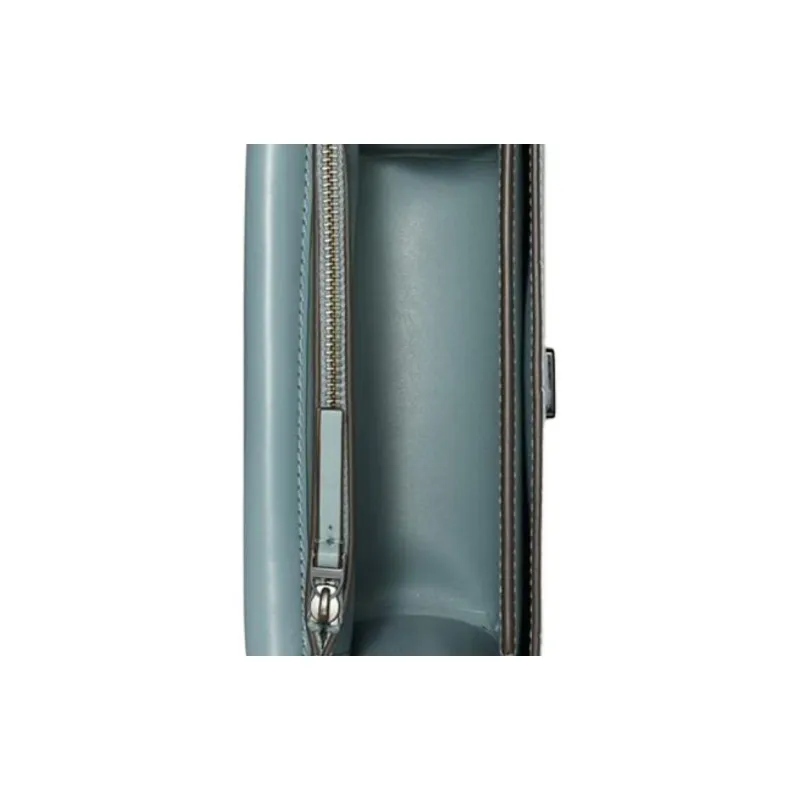 TORY BURCH Eleanor Leather Crossbody Bag, Shoulder Bag Trumpets Women's Blue Celadon-4