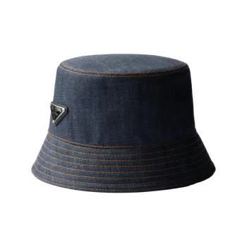 PRADA Selvedge Denim Bucket Hat