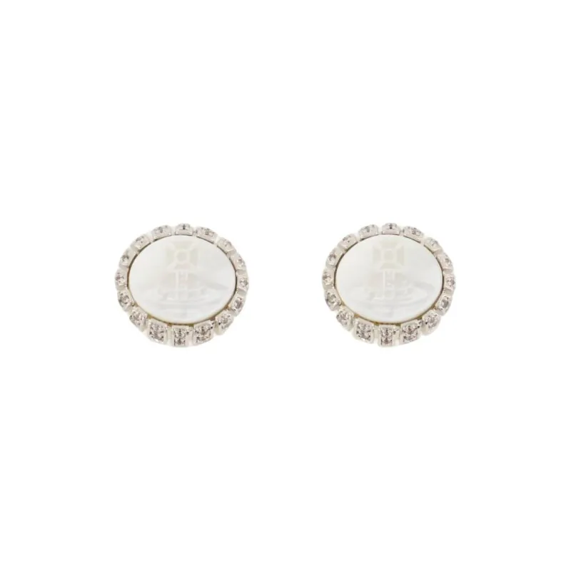 Vivienne Westwood Brass Earrings Women's Silver-0