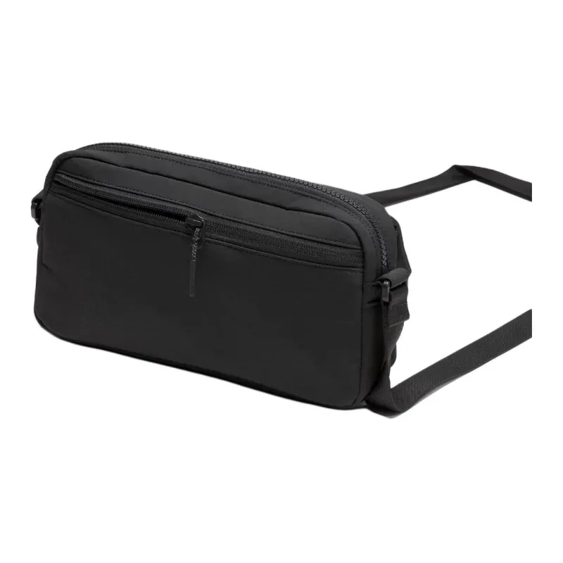 Lululemon Nylon Shoulder Bag Crossbody Bag Men's Black-1