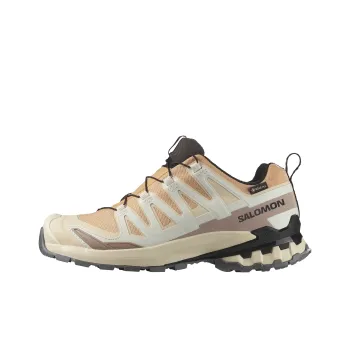 SALOMON XA Pro 3D V9 Slip Resistant, Abrasion Resistant, Waterproof Support Low Top Hiking Shoes Women's Beige