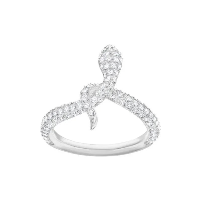 Swarovski Metal Rings Women's White-0