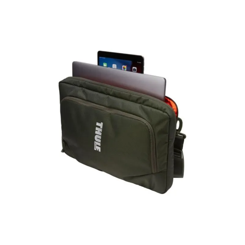 THULE Nylon Backpack Unisex Dark Green-8