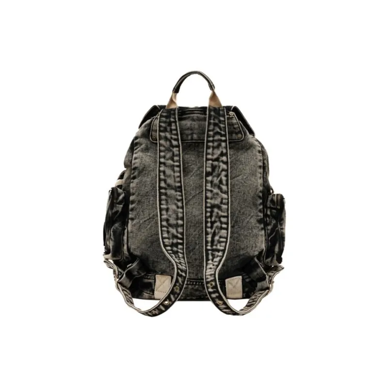SMFK Cotton Backpack Large Size Unisex Nightfall Color-1