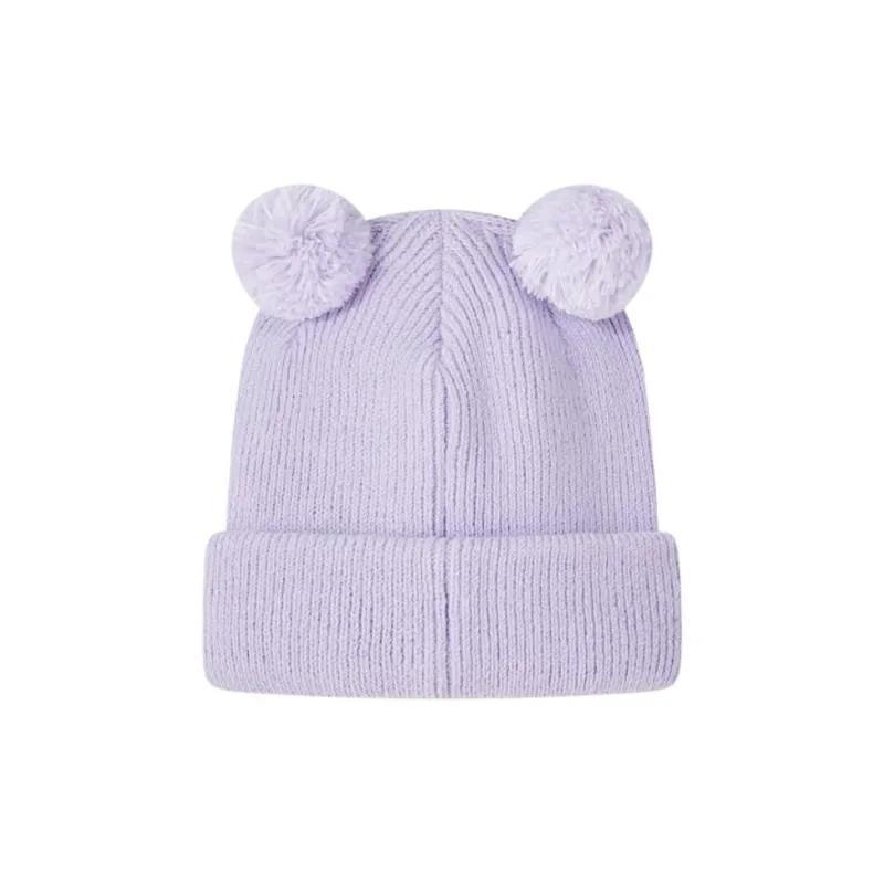 Under Armour Polyacrylic, Polyamide, Elastane Beanies Kids' Black, Purple-3