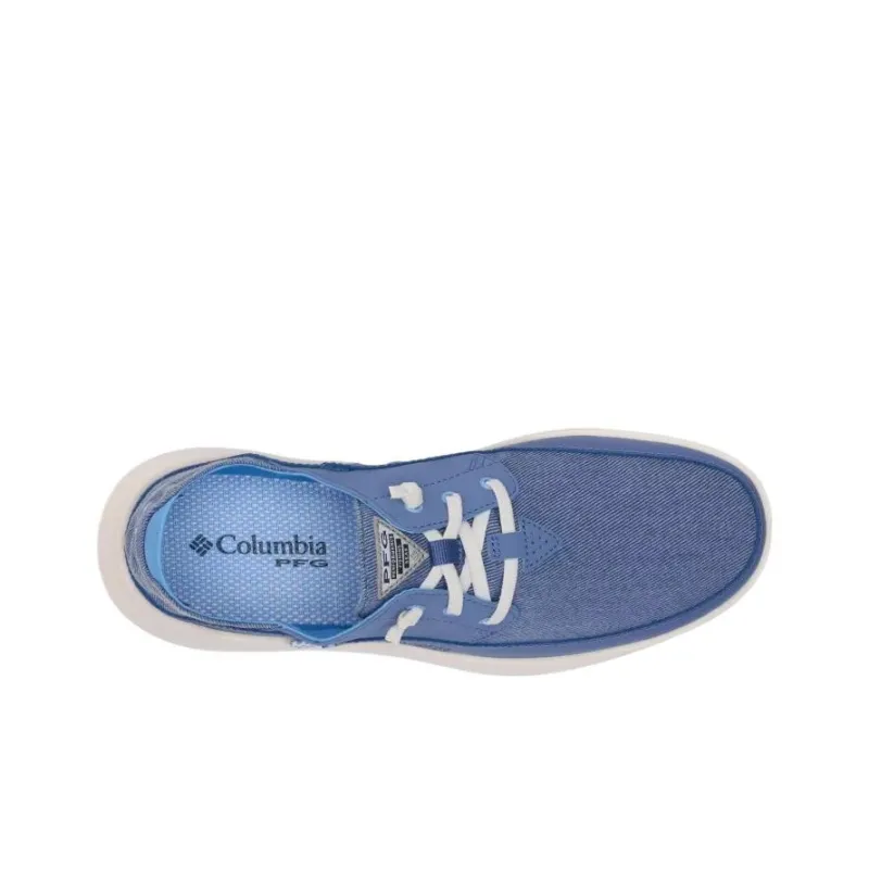 Columbia PFG Boatside Slip-Resistant Low-Top Casual Shoes Men's Blue Bellflower-3