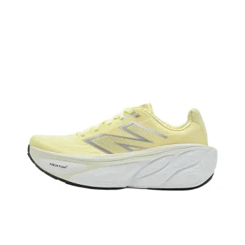 New Balance Anti Slip Wear Resistant Low Top Running Shoes Women's Yellow