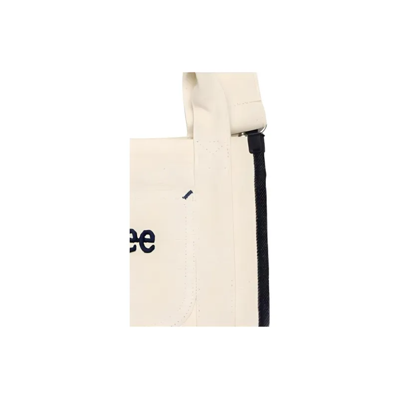 Lee Cotton One Shoulder Handbag Women's Ivory-2