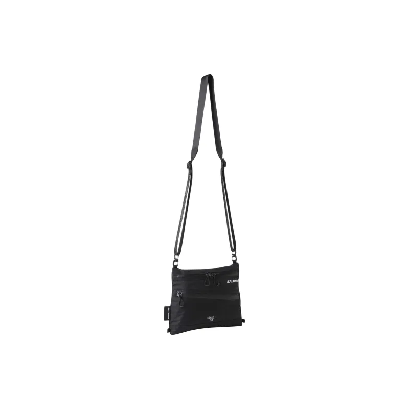 SALOMON Nylon Crossbody Bag Unisex Black-2