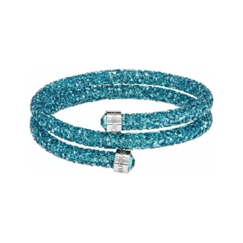 Swarovski Stainless Steel Bangles Unisex Sea Blue