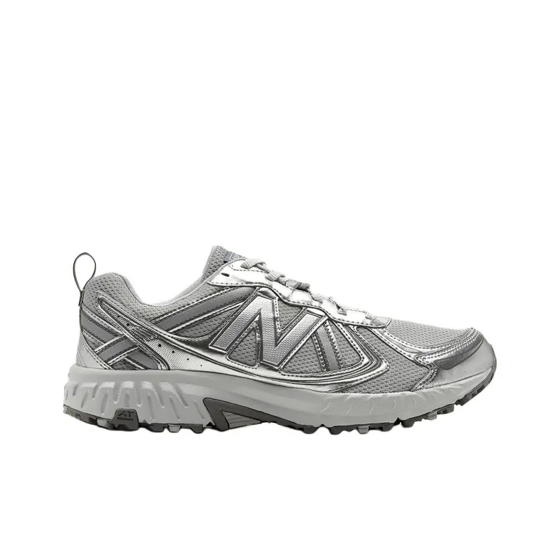 New Balance Anti-Slip Wear-Resistant Low-Top Running Shoes Unisex Gray Silver-1