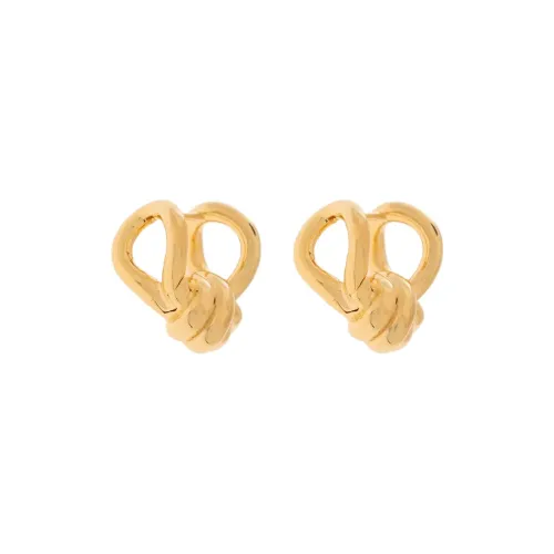 Bottega Veneta Knot Hoop Earrings