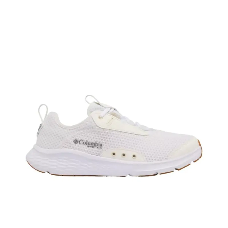 Columbia PFG Castback Slip-Resistant Low-Top Casual Shoes Men's White-1