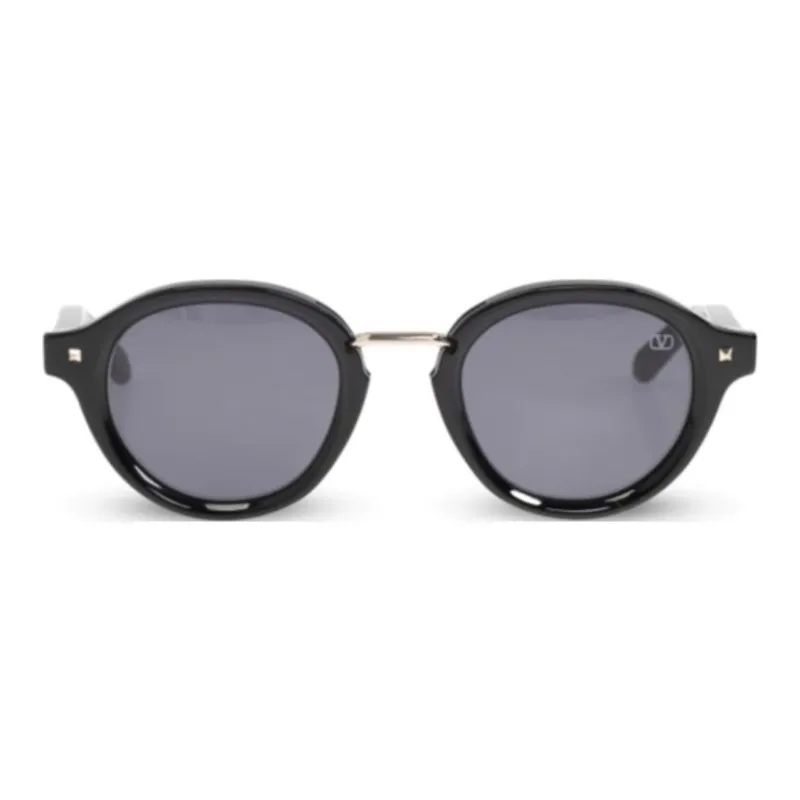 Valentino V Essential Round Frame Sunglasses-0