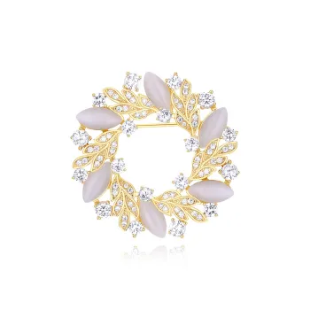 VIOLET Eco Friendly Alloy Brooches Women's