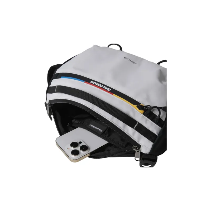 SALOMON One Shoulder Outdoor Bag Nylon White Unisex-7