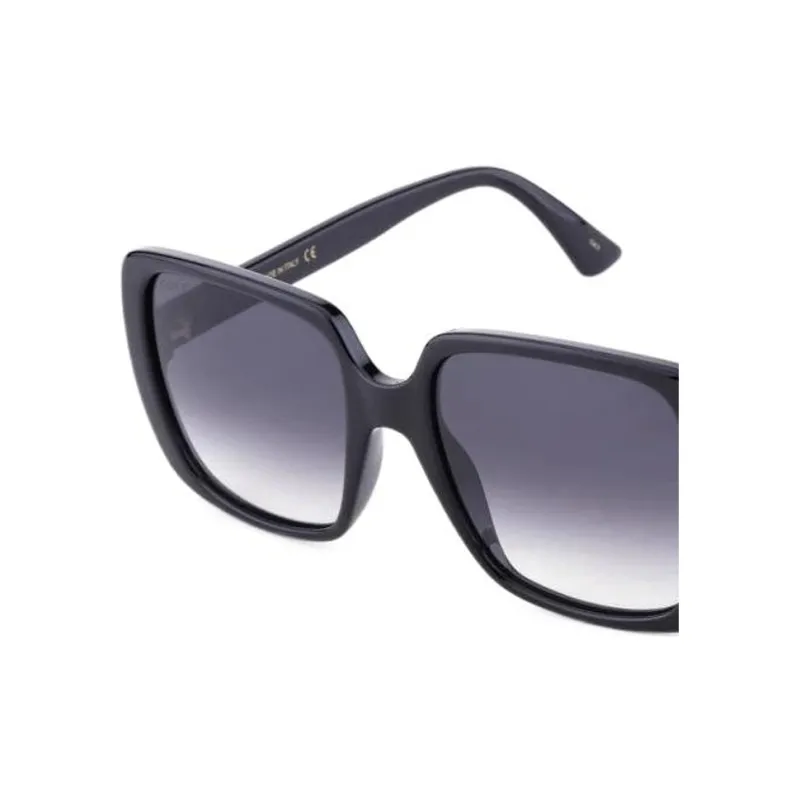 GUCCI Square Sunglasses Women's Black-2
