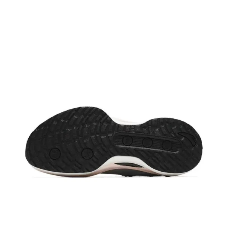 Anta Anti-Slip Wear-Resistant Low-Top Running Shoes Women's Pink White Gray-4