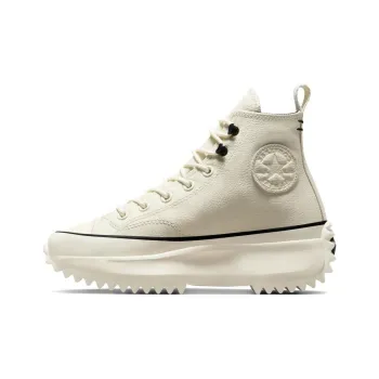 Run Star Converse Hike Platform High 'Egret Black'