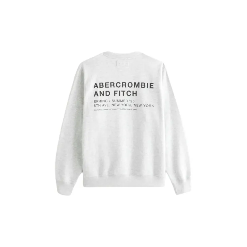 Abercrombie＆Fitch Sweatshirt Men's White-1